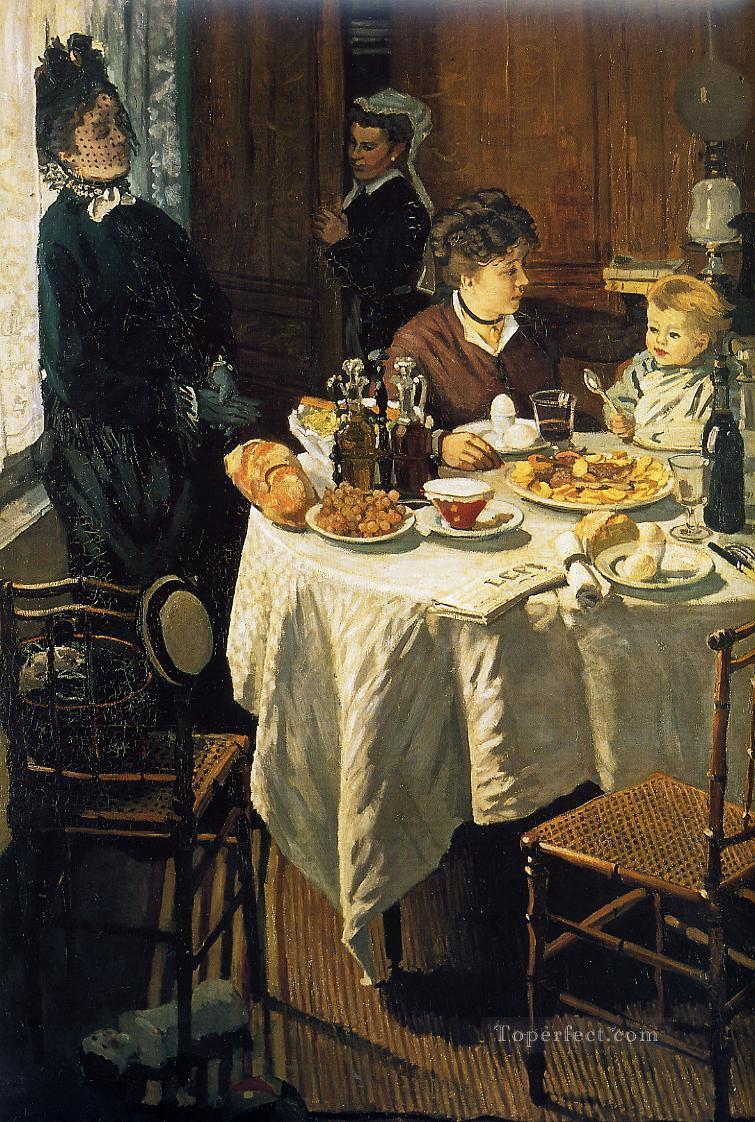 The Luncheon Claude Monet Oil Paintings